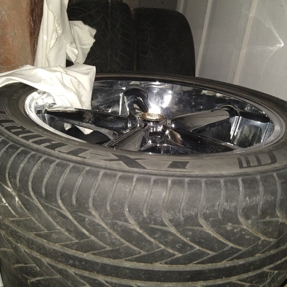 22inch  rims for ford f150, with tires